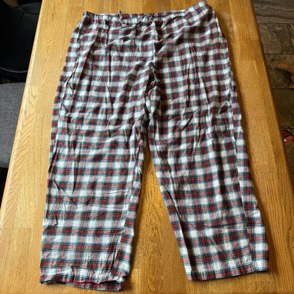 Lauren Ralph Lauren Holiday Plaid Pajama Set Size 3X - Picture 7 of 15